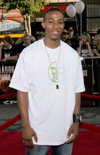 Arlen Escarpeta at the Los Angeles Fan screening of "War of the Worlds."