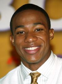 Arlen Escarpeta at the NBC 2005 Television Critics Winter Press Tour party.