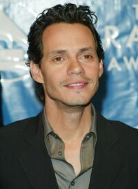 Marc Anthony at the 45th Annual Grammy Awards.