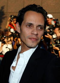 Marc Anthony at the L.A. premiere of "El Cantante."