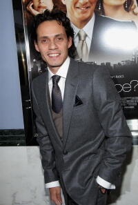 Marc Anthony at the N.Y. premiere of "Shall We Dance."