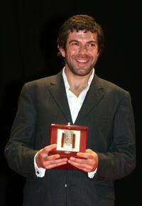 Pierfrancesco Favino at the Italian Movie Awards.