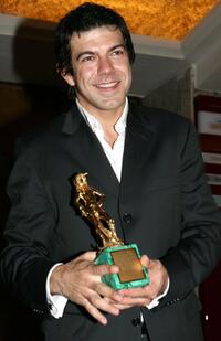 Pierfrancesco Favino at the Italian Film Academy's 50th David di Donatello Awards Ceremony.
