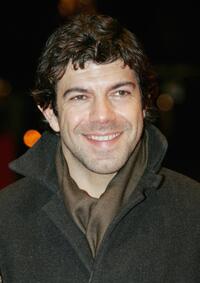 Pierfrancesco Favino at the premiere of "Crime Novel" (Romanzo Criminale) during the 56th Berlin International Film Festival (Berlinale).