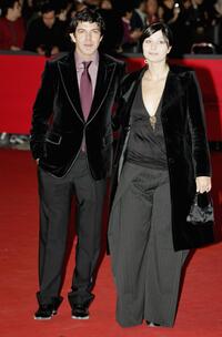 Pierfrancesco Favino and Anna at the premiere of "La Sconosciuta" during the Rome Film Festival (Festa Internazionale di Roma).