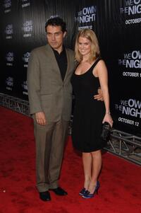 Rufus Sewell and Alice Eve at the New York premiere of "We Own the Night."