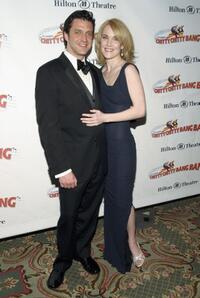 Raul Esparza and Erin Dilly at the opening of "Chitty Chitty Bang Bang."