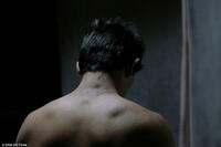 Jorge Adrian Espindola as Pedro in "Sangre de Mi Sangre."