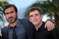 Steve Evets and Eric Cantona at the photocall during the 62nd International Cannes Film Festival.