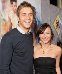 Briana Evigan and Robert Hoffman at the L.A. premiere of "Step Up 2 The Streets."