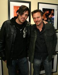 Jason Evigan and Greg Evigan at the VH1 Art Exhibition Opening.