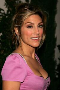 Jennifer Esposito at the WB Network stars party.