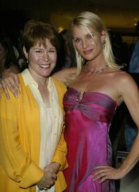 Christine Estabrook and Nicollette Sheridan mingle at the Desperate Housewives premiere party.