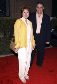 Christine Estabrook and husband Vic Polizos at the Desperate Housewives Premiere Party.