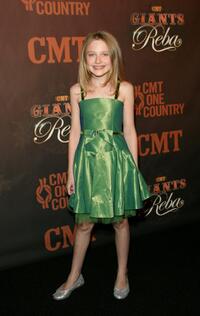 Dakota Fanning at the Country Music Television's CMT Giants.