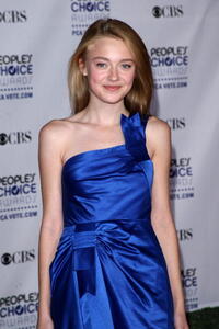 Dakota Fanning at the 35th Annual People's Choice Awards.
