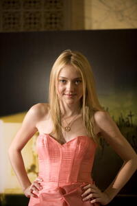 Dakota Fanning at the premiere of "Coraline."