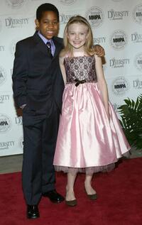 Tyler James Williams and Dakota Fanning at the MMPA's 13th Annual Diversity Awards.