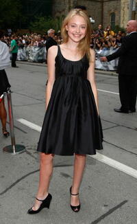 Dakota Fanning at the premiere of "Secret Life Of Bees" during the 2008 Toronto International Film Festival.