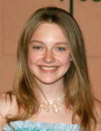 Dakota Fanning at the Hollywood Foreign Press Association's Annual summer luncheon.