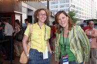Rachel Grady and Heidi Ewing at the Silverdocs AFI/Discovery Channel Documentary Festival.