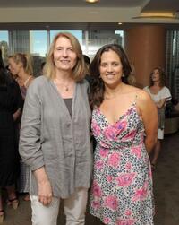 Susan Froemeke and Heidi Ewing at the screening of "12th & Delaware."