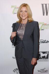 Stephanie Faracy at the W Magazine party honoring author John Livesay.