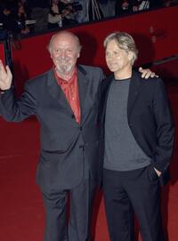 Omero Antonutti and Giulio Scarpati at the premiere of "N (Io e Napoleone)."