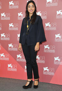 Golshifteh Farahani at the photocall of "Poulet Aux Prunes" during the 68th Venice Film Festival.