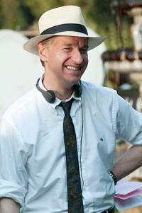 Director, executive producer Paul Feig on the set of "Bridesmaids."