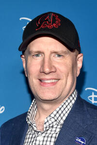 Kevin Feige at the Disney+ Showcase at Disney's D23 EXPO 2019 in Anaheim.