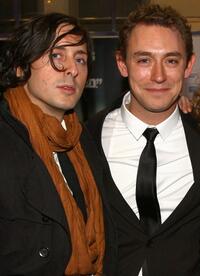 Carl Barat and JJ Feild at the world premiere of "Telstar" during the BFI 52nd London Film Festival.