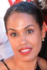 Christine Anu arrives at the Fox Studios Gala opening.
