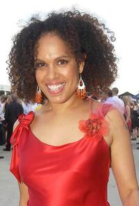 Christine Anu at the Golden Slipper Racing Carnival.