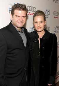 Dan Etheridge and Director Joey Lauren Adams at the screening of "Come Early Morning" during the AFI FEST 2006.