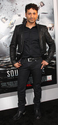 Cas Anvar at the California premiere of "Source Code."