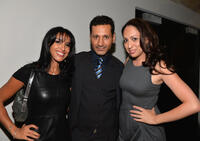 Samia Arslane, Cas Anvar and Jenny Leeser at the Genlux Magazine's Issue Release Party.