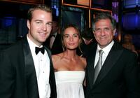 Gabrielle Anwar, Chris O'Donnell and Les Moonves at the 35th AFI Life Achievement Award tribute to Al Pacino held at the Kodak Theatre.