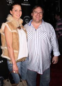 Kevin Farley and Guest at the Fifth Anniversary party and Cinco de Mayo celebration.