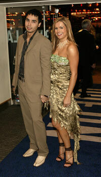 Trey Farley and Katy Hill  at the UK premiere of "Lord of the Rings: The Return of the King."