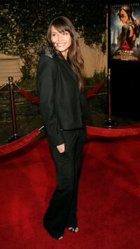 Tamara Feldman at the premiere of "Aeon Flux."