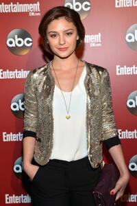 Christine Evangelista at the Entertainment Weekly & ABC-TV Upfronts Party.
