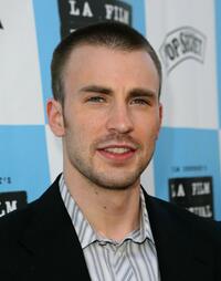 Chris Evans at the Los Angeles Film Festival Closing Night screening of "Sunshine."