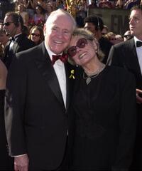 Jack Lemmon and Felicia Farr at the 52nd Annual Primetime Emmy Awards.
