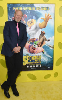 Bill Fagerbakke at the New York World premiere of "The SpongeBob Movie: Sponge Out of Water."