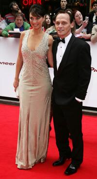 Emma Barton and Perry Fenwick at the British Academy Television Awards.
