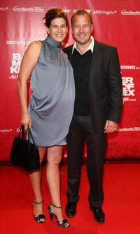 Marie-Jeanette Ferch and Heino Ferch at the premiere of "The Baader Meinhof Complex."