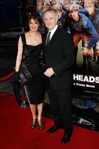 Kate Fahy and Jonathan Pryce at the premiere of "Leatherheads."