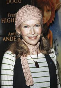 Mia Farrow at the new york premiere of "Arthur and The Invisibles".