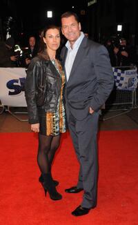 Craig Fairbrass and Guest at the UK premiere of "The Shouting Men."